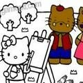  Hello Kitty Painting  