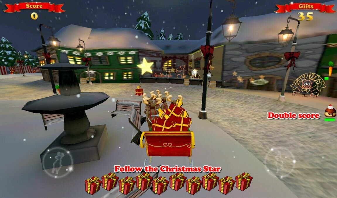 Скачать Santa rider! HD для android бесплатно