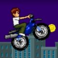 Бен 10 на мотоцикле играть онлайн
