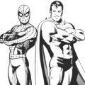 Спайдермен и Супермен играть онлайн