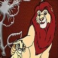 Король Лев расскраска coloring lion king