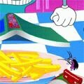 Огги и Тараканы: Картошка Огги / Oggy's Fries играть онлайн