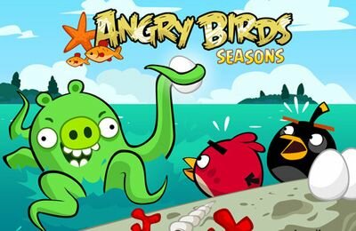 Angry Birds Seasons: Water adventures скачать на айфон, айпод